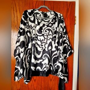 Black & White Blouse